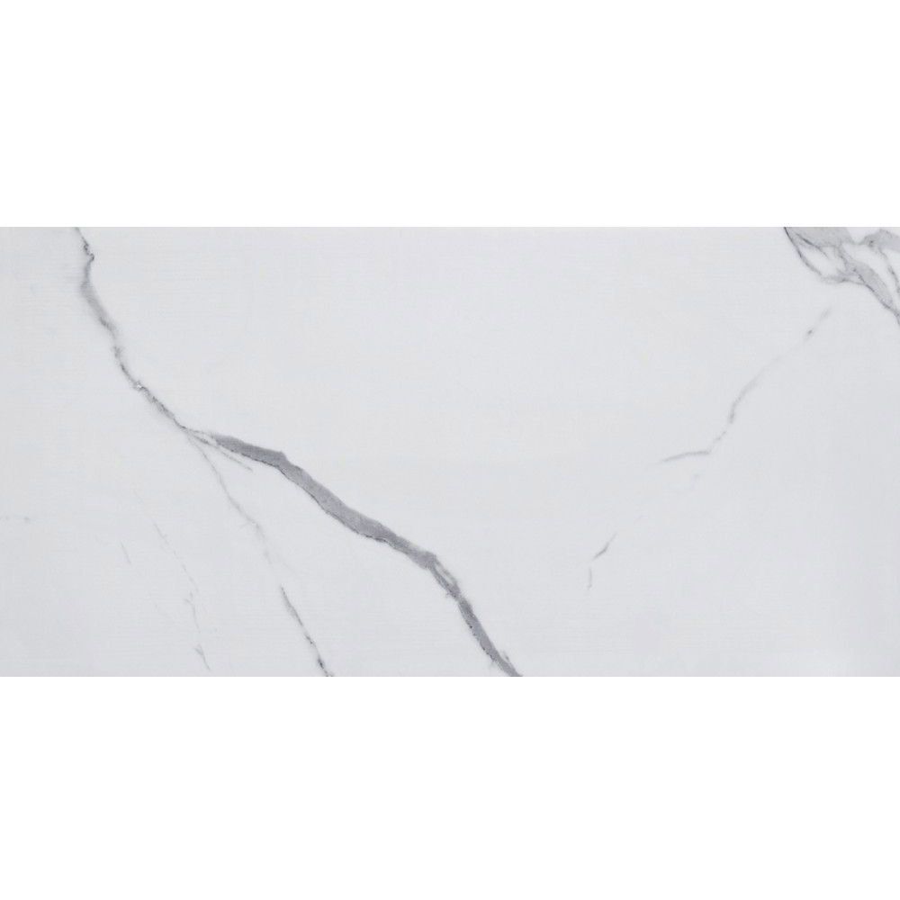 Керамогранит TileKraft Floor Tiles-PGVT Royal Statuario Glacier Glossy 60х120 см (5319)