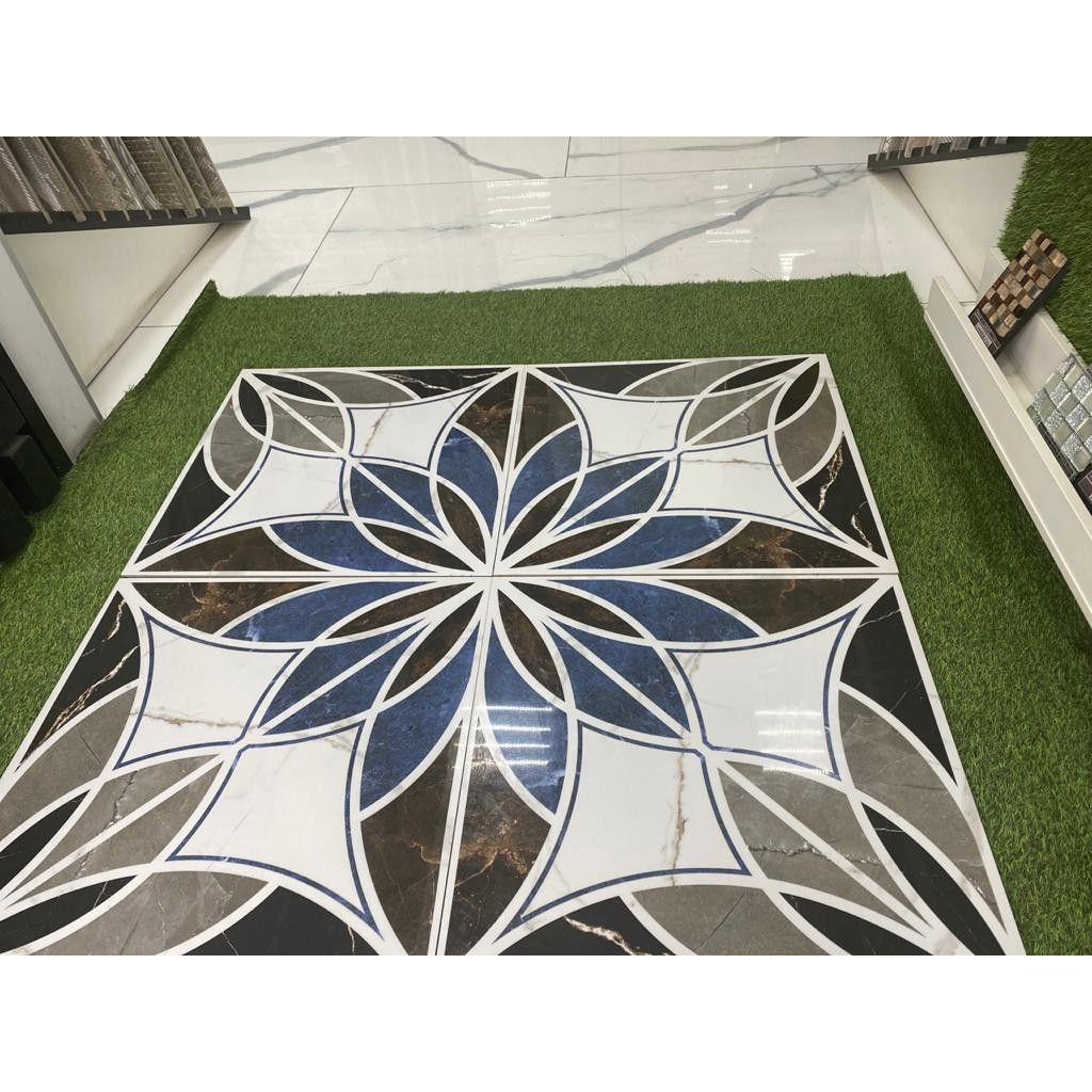 Керамогранит TileKraft Floor Tiles-PGVT Multi Marble Decor HG 60х60 см (5757)