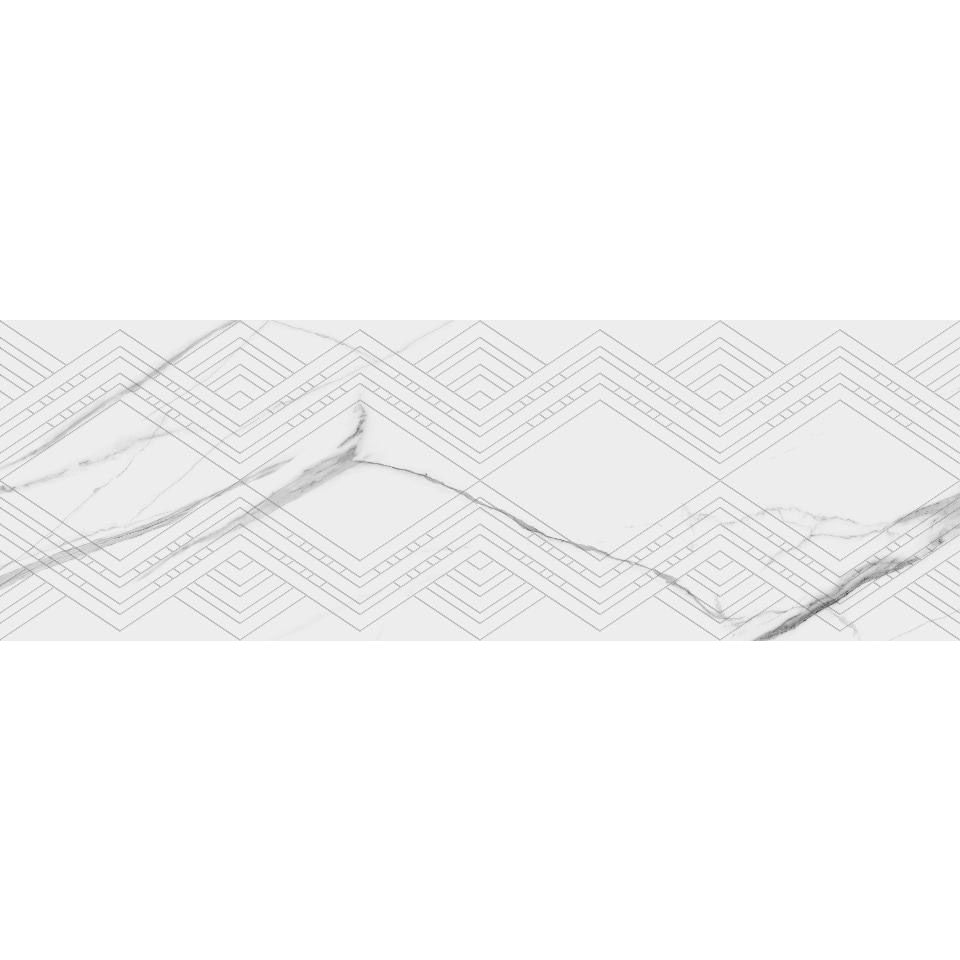 Плитка керамическая Dogma Elegante Calacatta Quadri Shine Rettificato 300x900 мм (NQ39027D2)