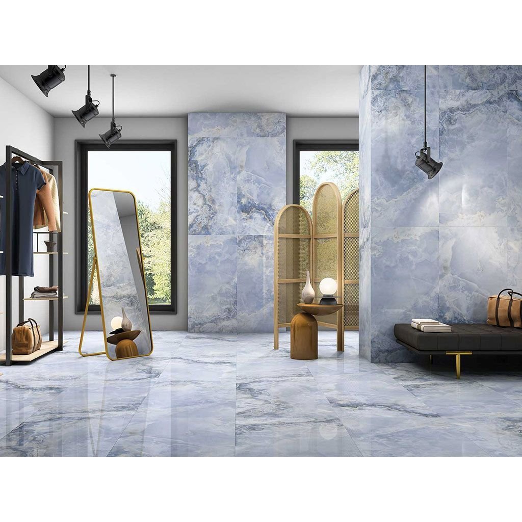 Керамогранит Colortile Onyx Sea Blue 1200x600 мм