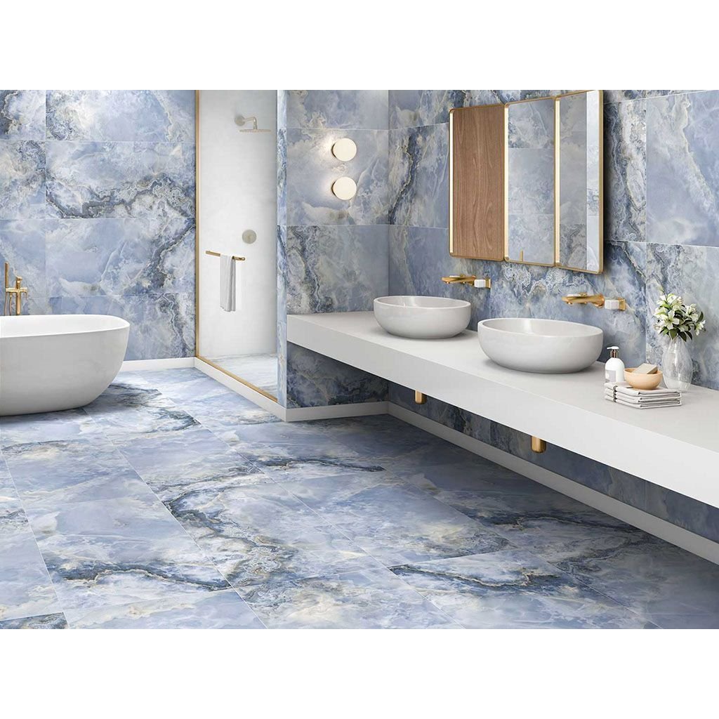 Керамогранит Colortile Onyx Sea Blue 1200x600 мм