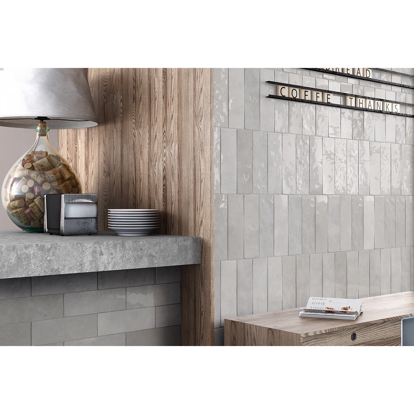 Бордюр Equipe (Эквип) Jolly Artisan White 1.2x20 см (24484)