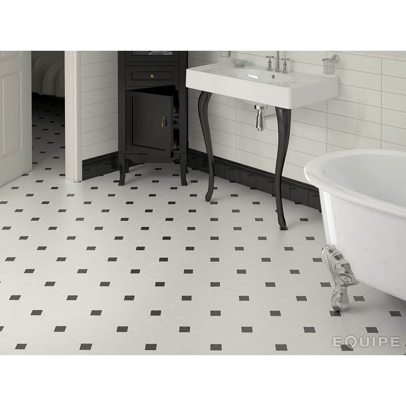 Керамогранит напольный Equipe (Эквип) Octagon Blanco Mate 20x20 см (20547)