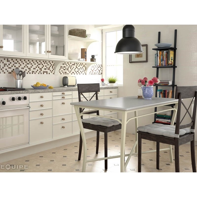 Керамогранит напольный Equipe (Эквип) Octagon Marmol Negro 20x20 см (21011)