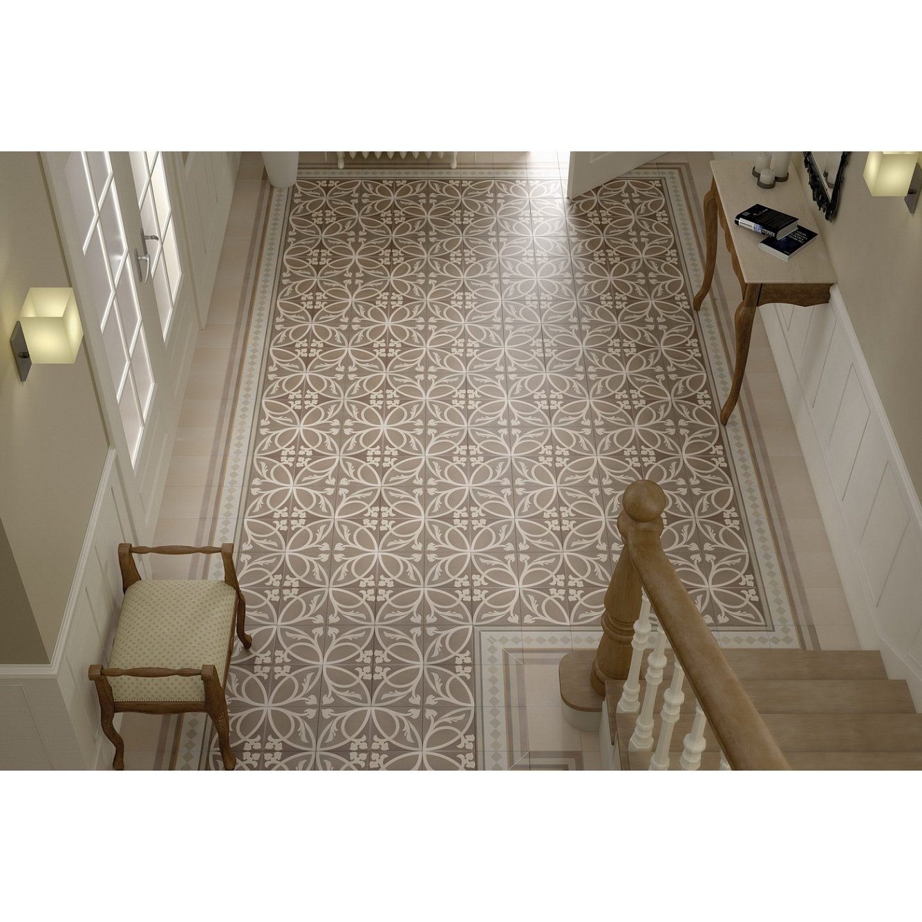Декор Equipe (Эквип) Caprice Provence Corner 20x20 см (20940)