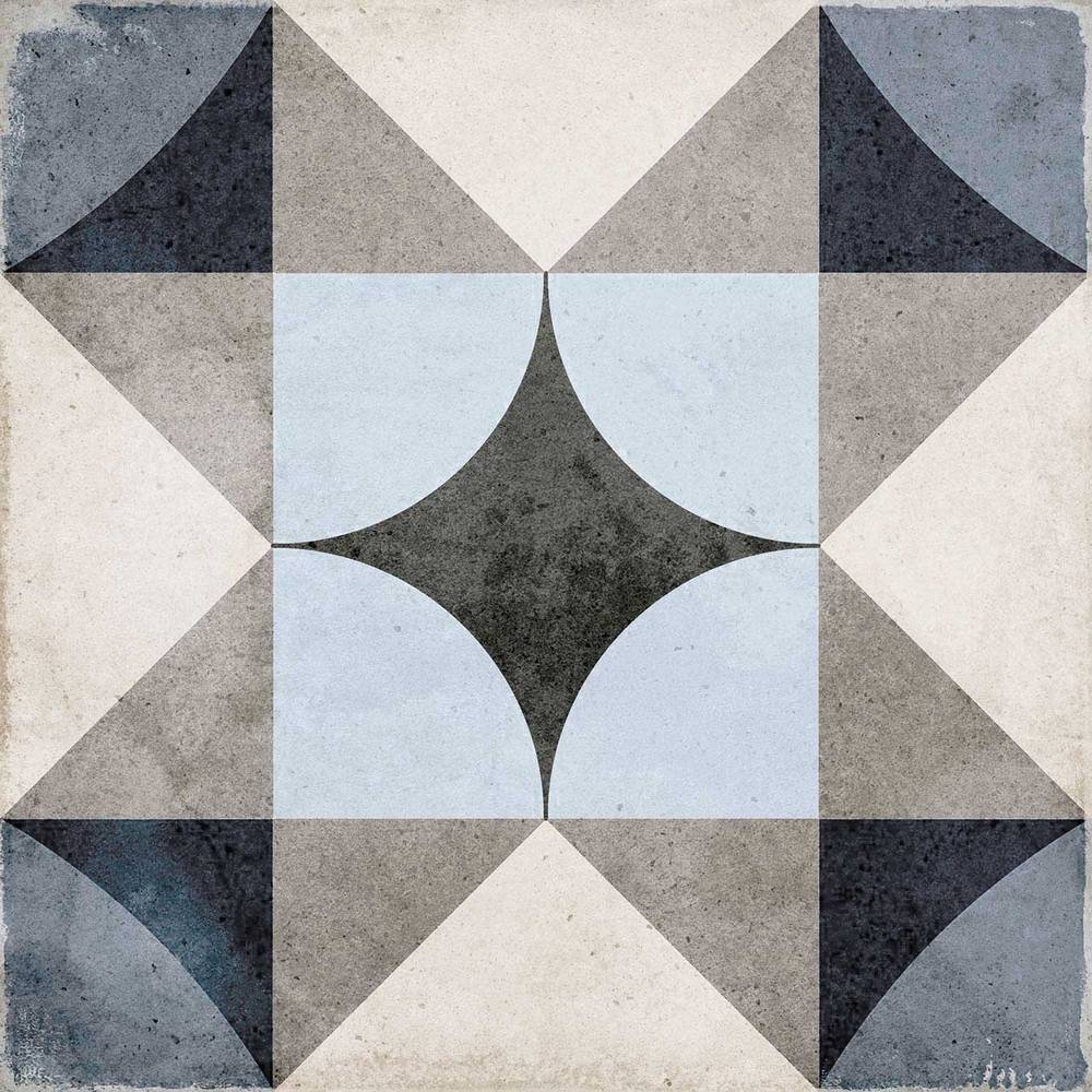 Декор Equipe Art Nouveau Palais Blue 20x20 см (24410)