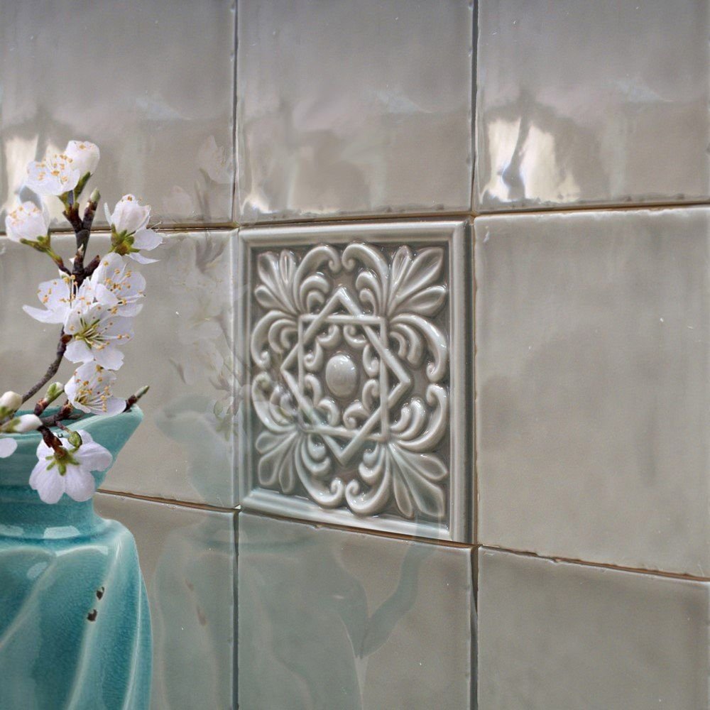 Декор Cevica Classic 1 Sea Spray (Cobsa) 15x15 см