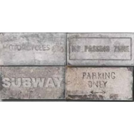 Керамогранит Cir (Кир) New York Road Signs Mix Soho 10x20 см, 1048425