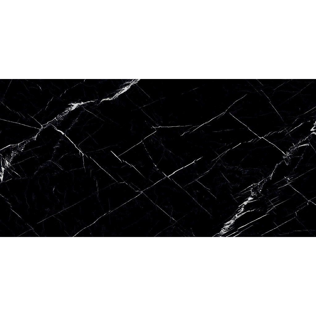 Керамогранит Gravita Marquna grace 80x160 см ректиф.High Glossy Dark Black (78801712)