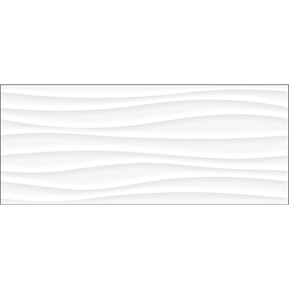 Настенная плитка Global Tile (Глобал Тайл) White Planet GT 60x25 см Белый 10100001346