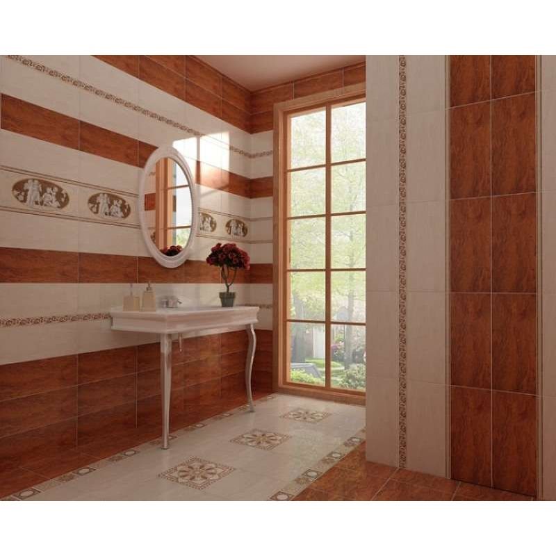 Декор Europa Ceramica (Европа Керамика) Dec Puntilla Beige 20х50 см