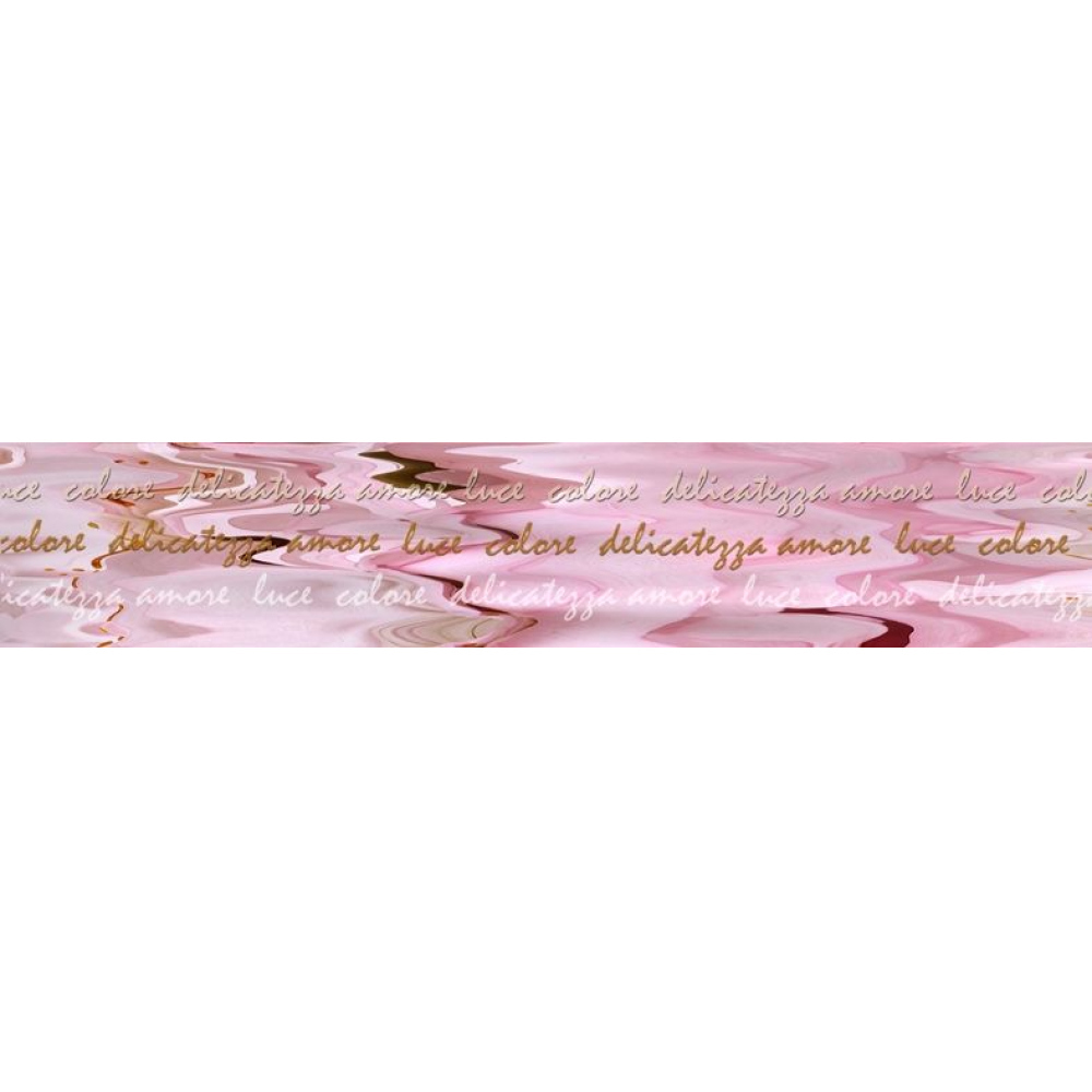 Бордюр Belleza Букет розовый 7.5х40 см (05-01-1-76-03-41-661-0)