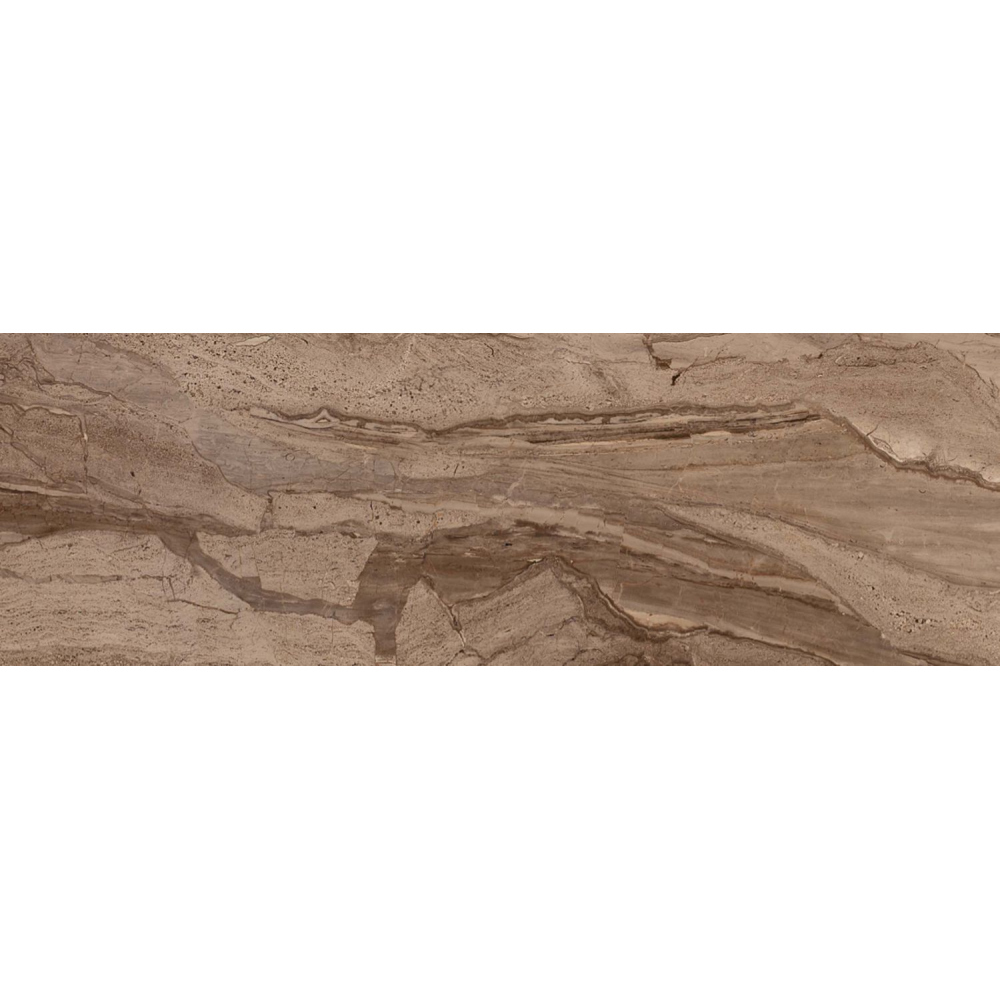 Плитка настенная Belleza Даф коричневая 20х60 см (00-00-4-17-11-15-642)
