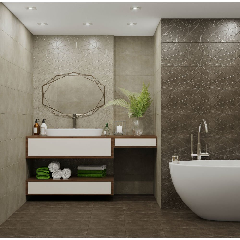Декоративный массив Belleza (Беллеза) Кайлас коричневый 30х60 см (07-00-5-18-01-15-2336)