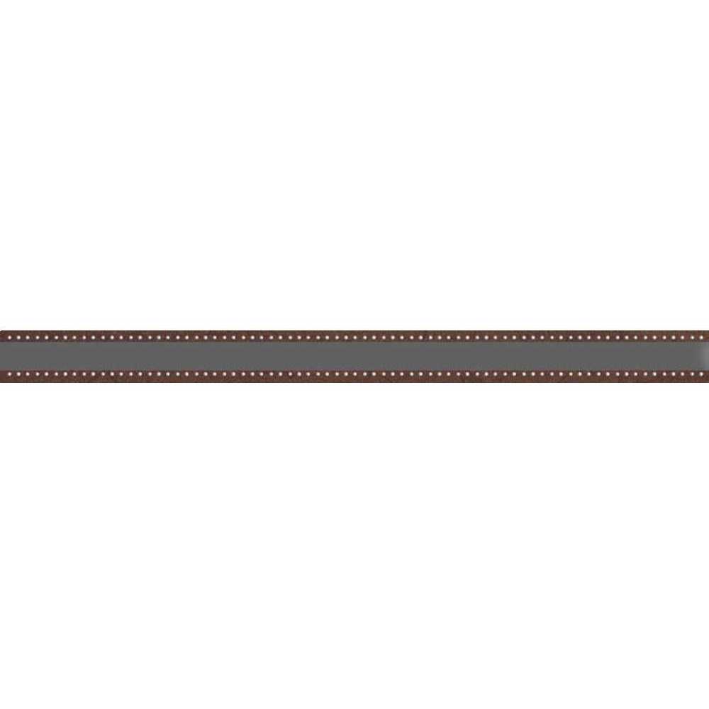 Бордюр Belleza узкий Лидия коричневый 3х40 см (05-01-1-36-03-15-290-1)