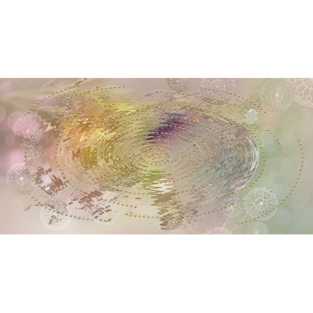 Декор Belleza Мечта песочный Бабочка отражение 20х40 см (04-01-1-08-05-23-371-2)