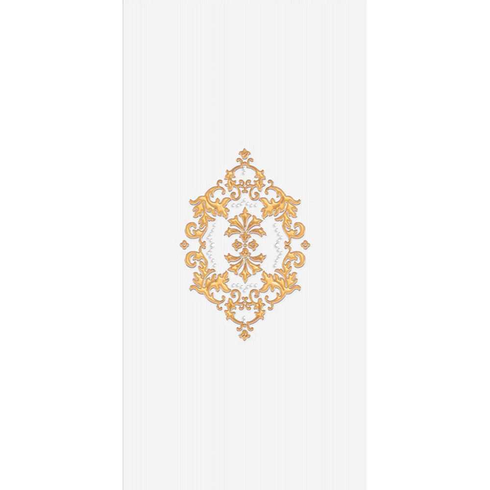Декор Ceramique Imperiale Банкетный белый 25х50 см (04-01-1-10-03-00-876-0)