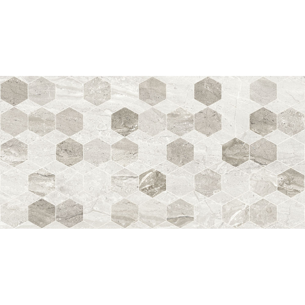 Плитка настенная Golden Tile Marmo Milano Hexagon 30х60 см (8MG151)