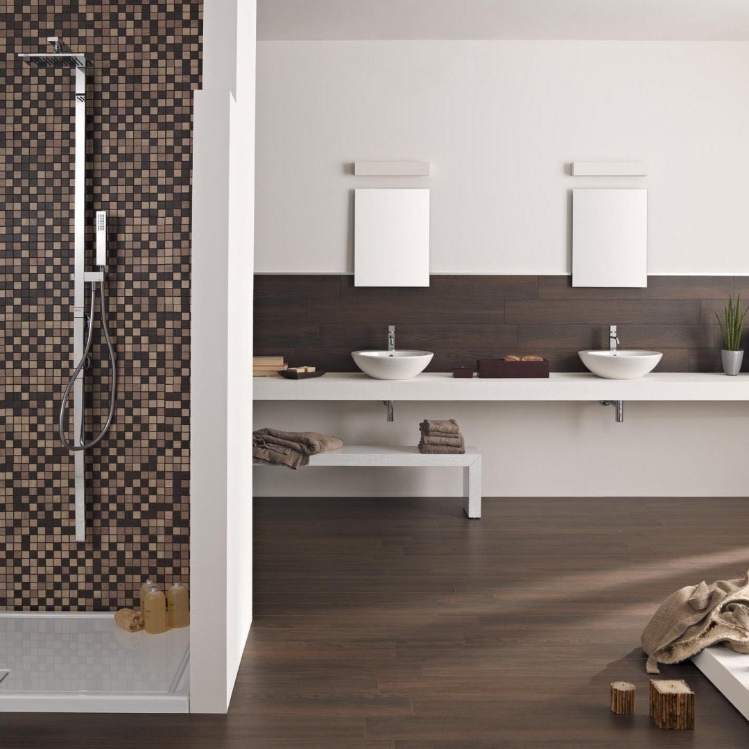 Керамогранит Marazzi Treverk Wenge Rett. 30х120 см (M7WT)