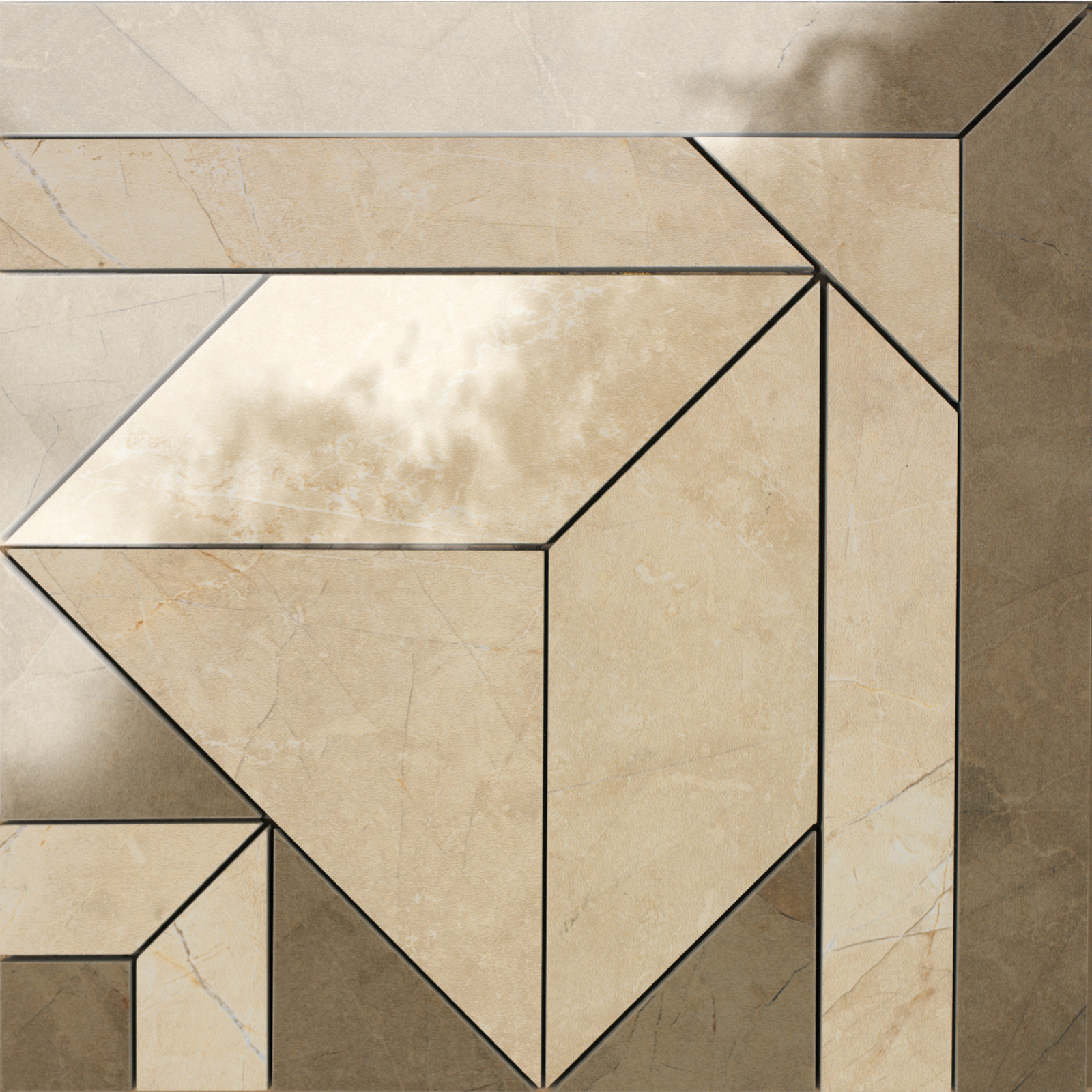 Вставка Marazzi Evolutionmarble (MK0A) Angolo Lux 29х29 см