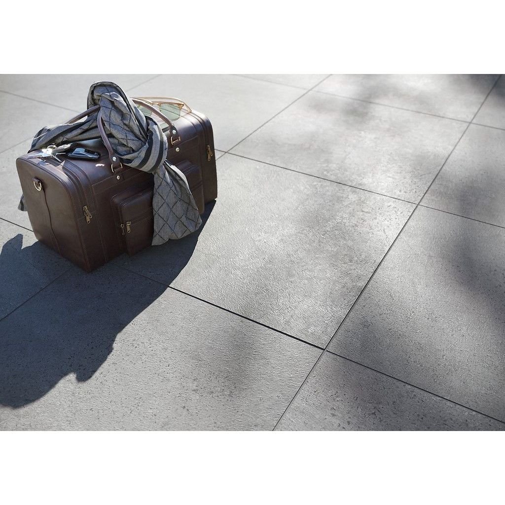 Керамогранит Meissen (Мейсен) Newstone темно-серый 79,8x79,8 см (O-NWS-GGM404)