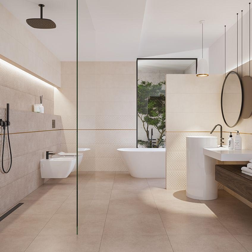 Керамогранит Meissen (Мейсен) Arego Touch серый 59,3х59,3 см (O-AGT-GGC093)