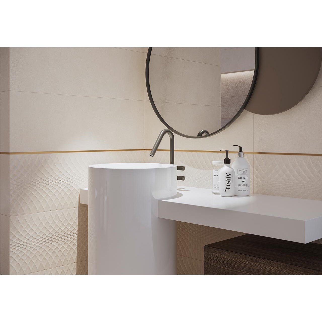 Керамогранит Meissen (Мейсен) Arego Touch серый 59,3х59,3 см (O-AGT-GGC093)