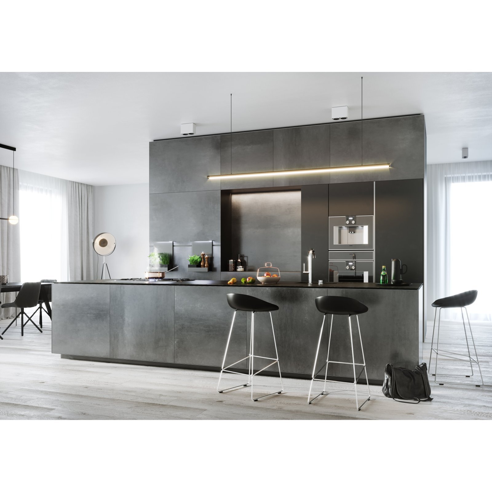 Керамогранит Meissen (Мейсен) Grava серый 79,8x79,8 см (O-GRV-GGM091)