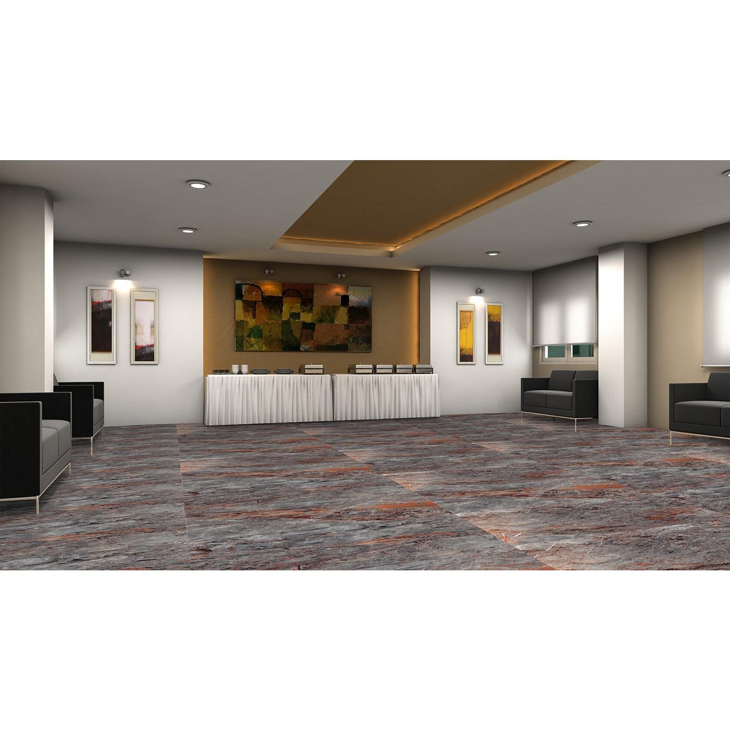 Керамогранит Azario (Азарио) Verono Orange High Glossy 60х120 см, глянцевый (E3080821120HG)