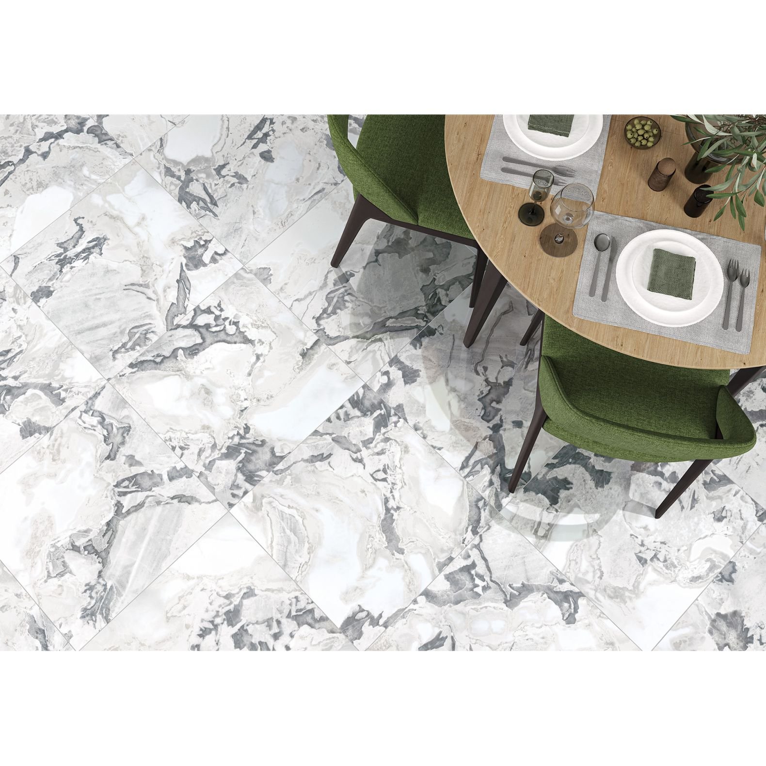 Керамогранит LCM (ЛКМ) Karibib Fantasy полированный 60х120 см (60120KFA05P)