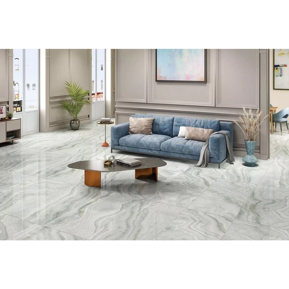 Керамогранит Art Ceramic (Арт Керамик) Belfino Forest 60x120 см, глянцевый Glossy