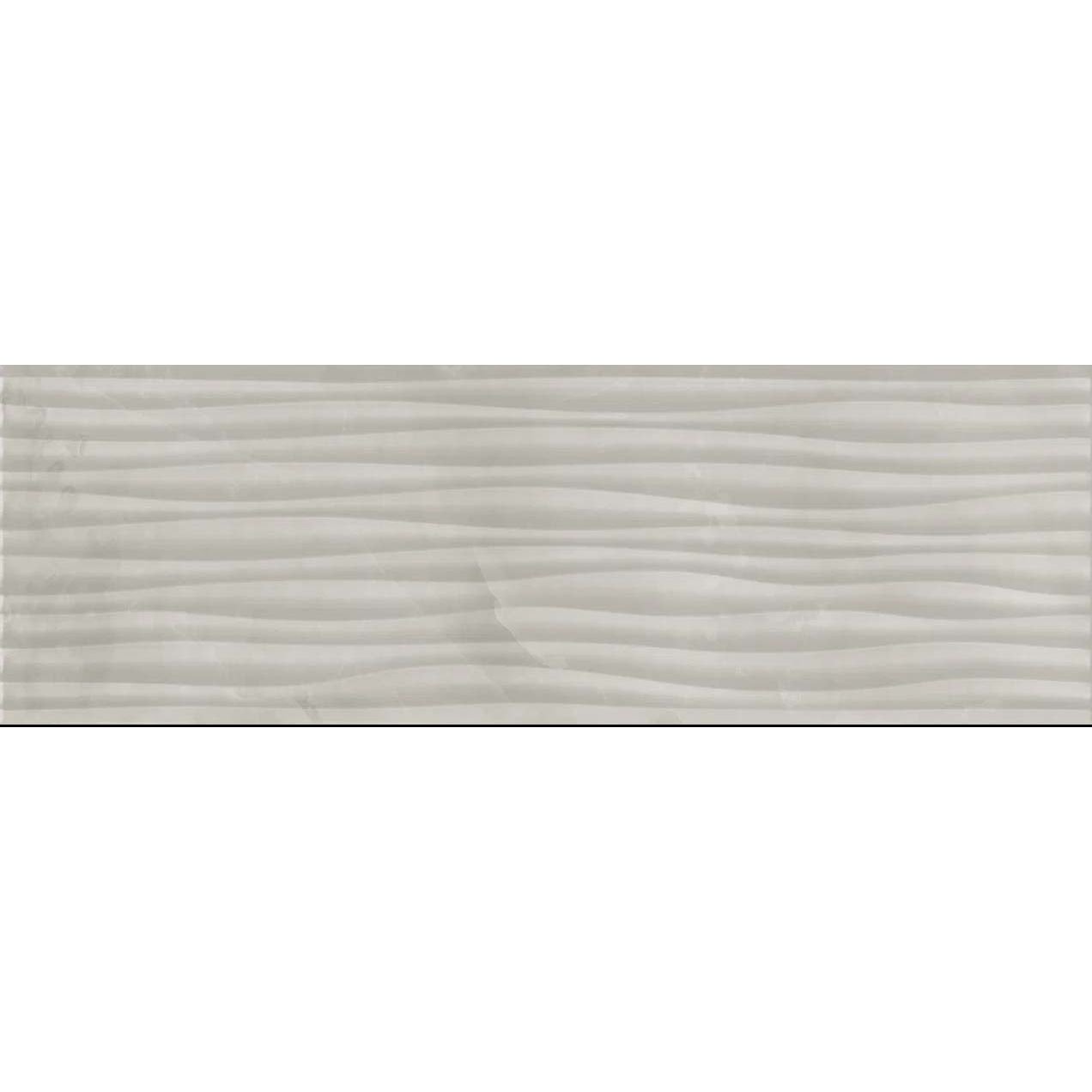 Керамическая плитка Eurotile (Евротаил) Bottega Relief 32,5х100 см (548 BGS2GY)