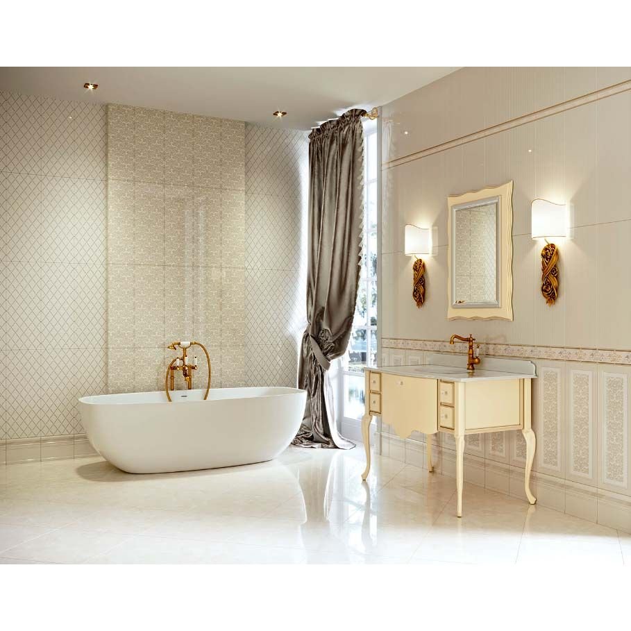 Керамическая плитка Eurotile (Евротаил) Valentino полоски 25x70 24,5х69,5 см (221 VAA2BG)