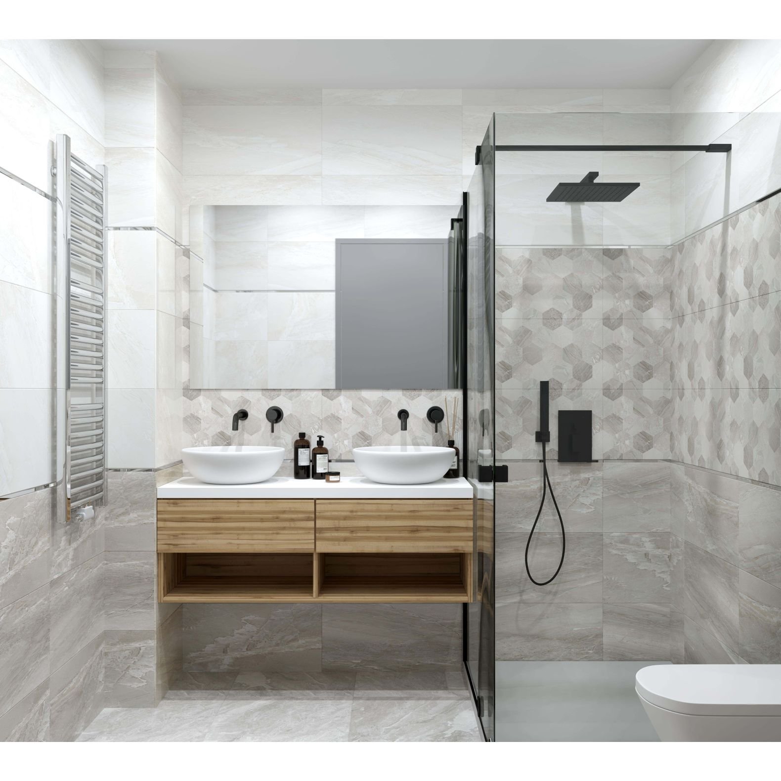 Керамическая плитка Eurotile Rus (Евротаил Рус) Istambul Light Grey 30х60 см
