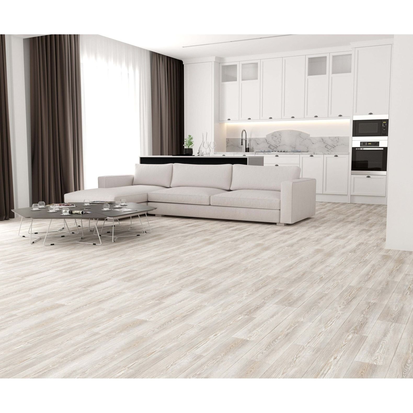 Керамогранит Eurotile Rus Oak Crusher GP Natural 14,7х59,4 см