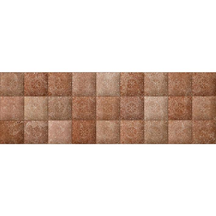Настенная плитка Cersanit Morocco коричневая рельефная (C-MQS112D) 20х60 см