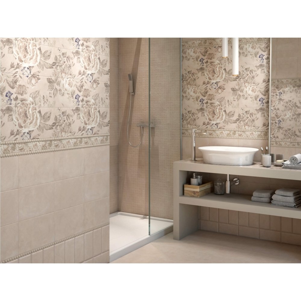 Бордюр Kerama Marazzi (Керама Марацци) Александрия серый мозаичный 4.8х30 см (181/8266)