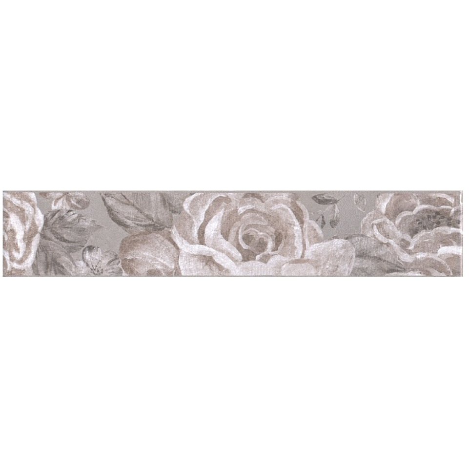 Бордюр Kerama Marazzi (Керама Марацци) Александрия серый 5.7х30 см (8270/3)