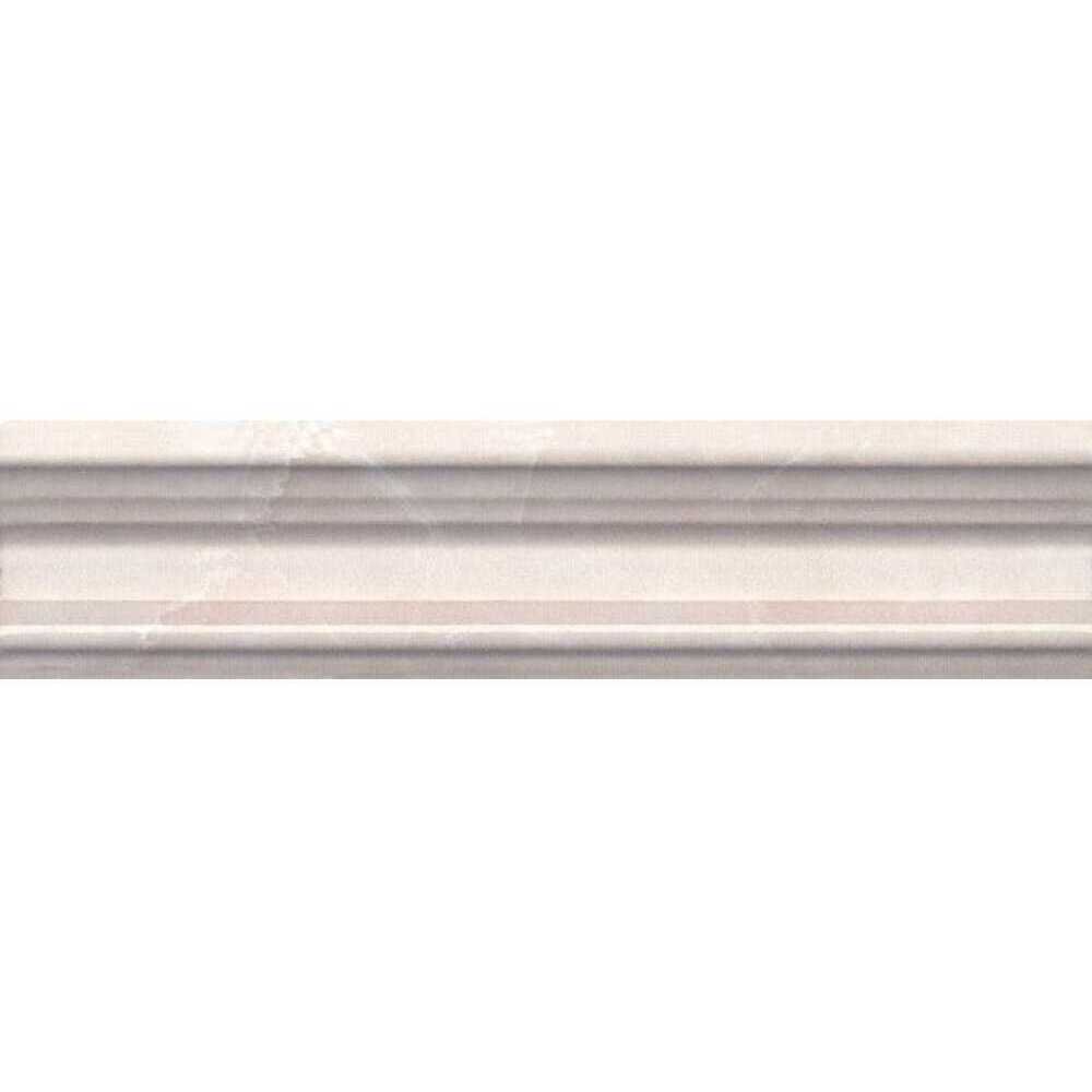 Бордюр Kerama Marazzi (Керама Марацци) Баккара беж темный багет 5х20 см, толщ. 6.9 мм, BLB023