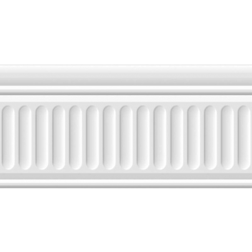 Бордюр Kerama marazzi Бланше белый структурированный 9.9х2 см (19048/3F)