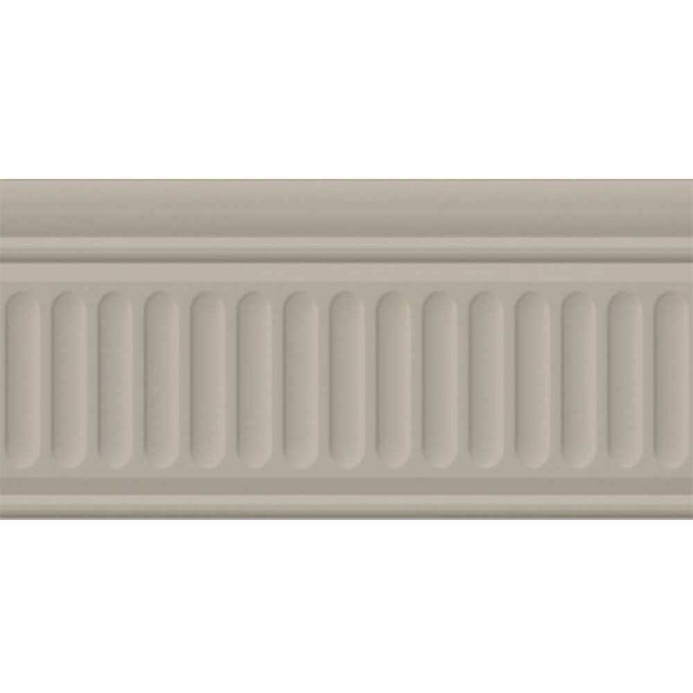 Бордюр Kerama Marazzi (Керама Марацци) Бланше серый структурированный 9.9х2 см (19050/3F)