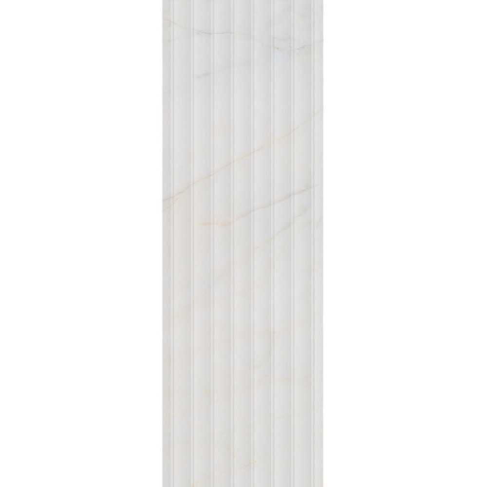 Плитка настенная Kerama Marazzi (Керама Марацци) Греппи белый структура обрезной 40х120 см, толщ. 10 мм, (14034R)