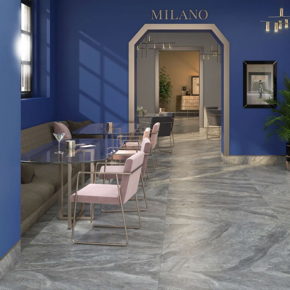 Керамогранит Kerama Marazzi (Керама Марацци) Гриджио серый обрезной 60х119.5 см (DL502800R)