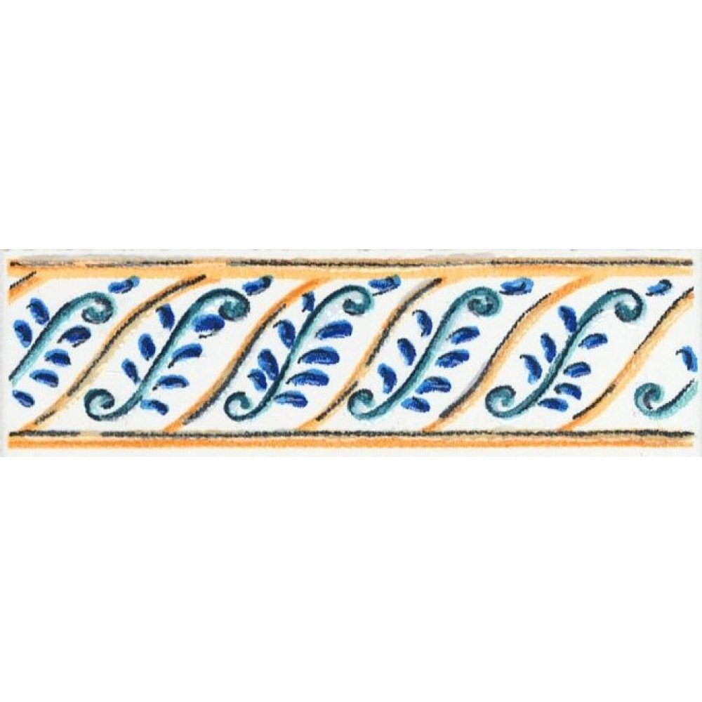Бордюр Kerama Marazzi (Керама Марацци) Капри майолика 6.3х20 см, толщ. 6.9 мм, (STG/A462/5232)