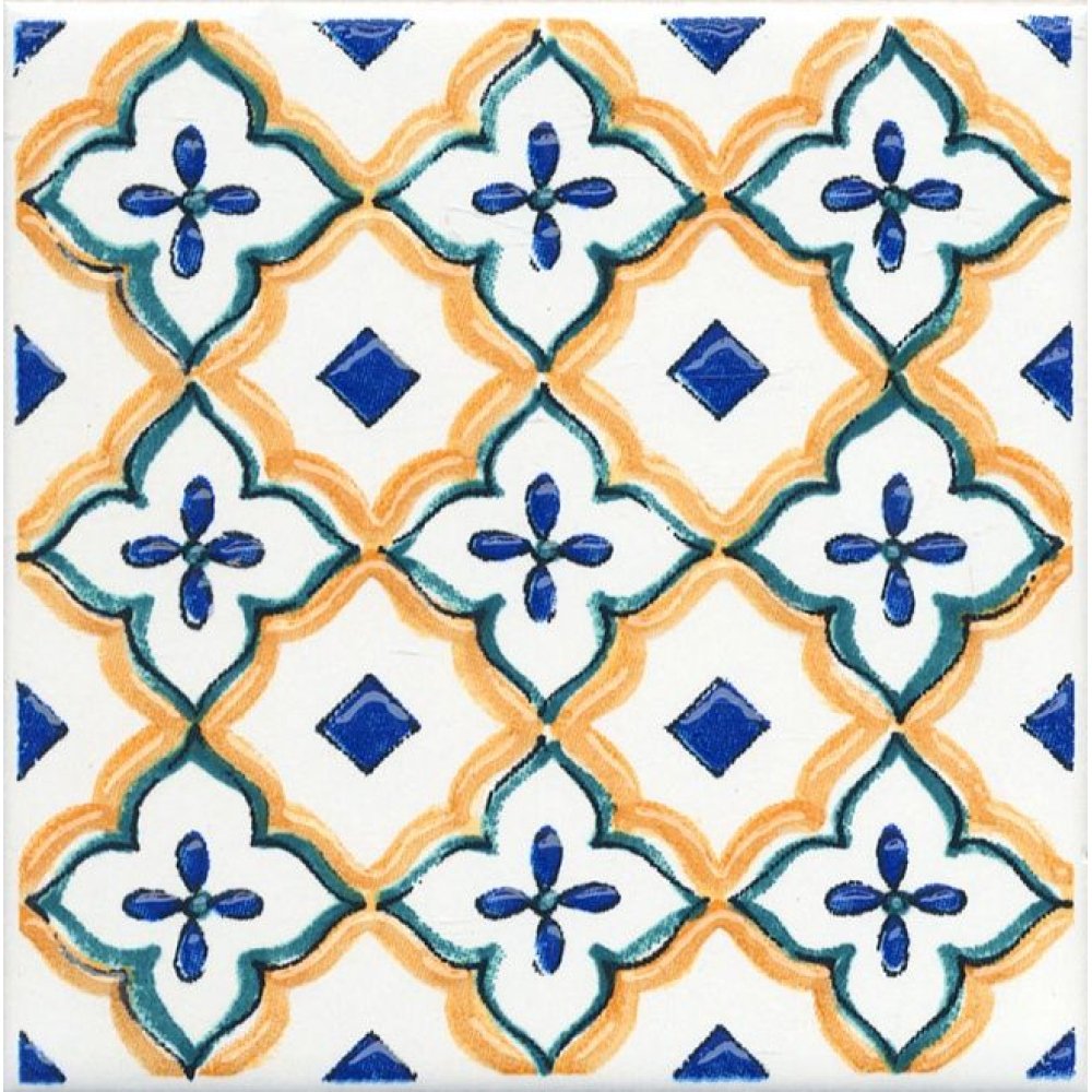 Вставка Kerama Marazzi (Керама Марацци) Капри майолика 9.9х9.9 см (STG/A491/1146)