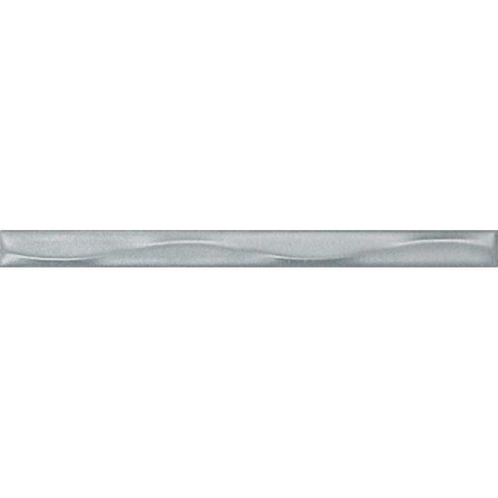 Бордюр Kerama Marazzi (Керама Марацци) Карандаш серебро 1.5х20 см (170)