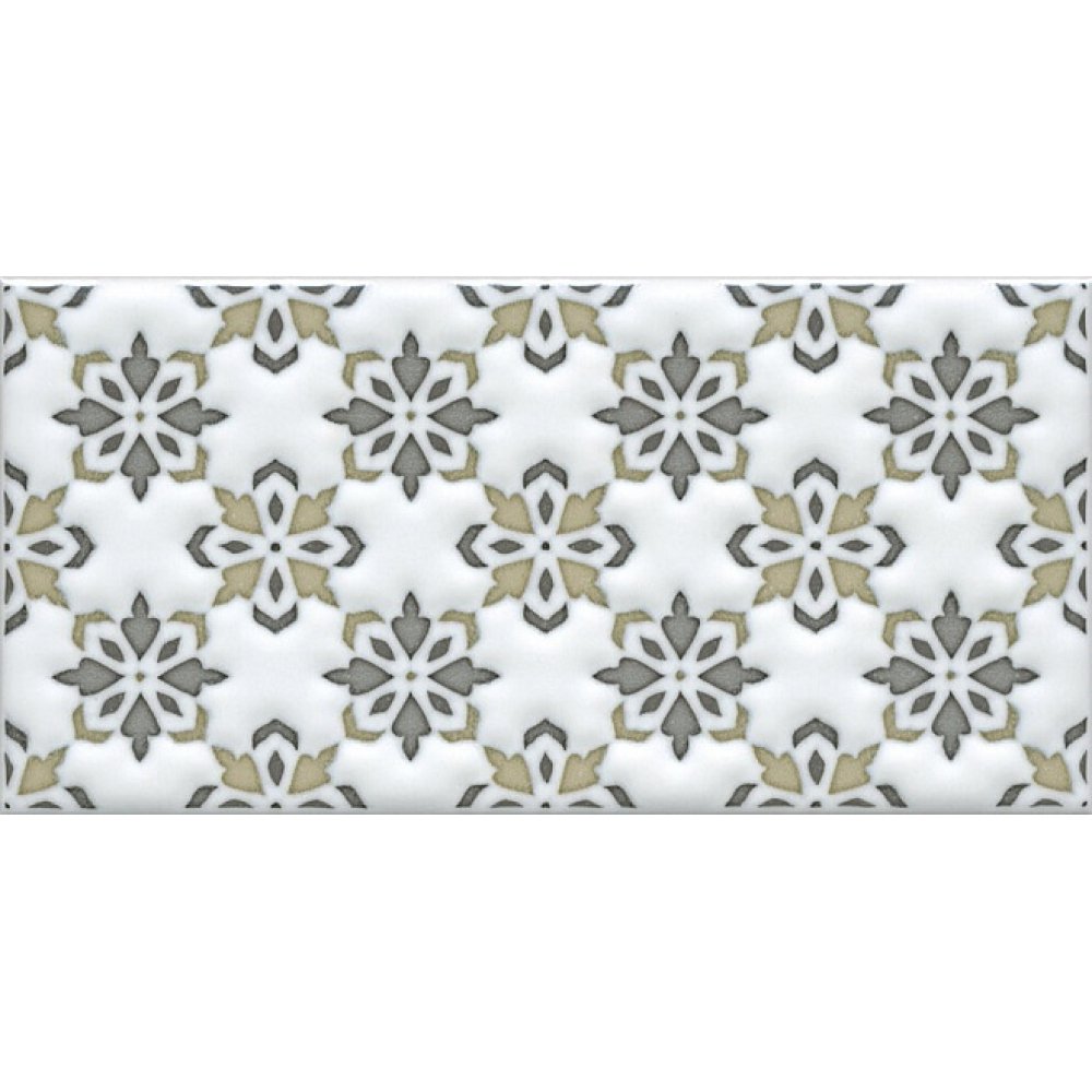 Декор Kerama Marazzi (Керама Марацци) Клемансо орнамент 7.4х15 см (STG/A619/16000)