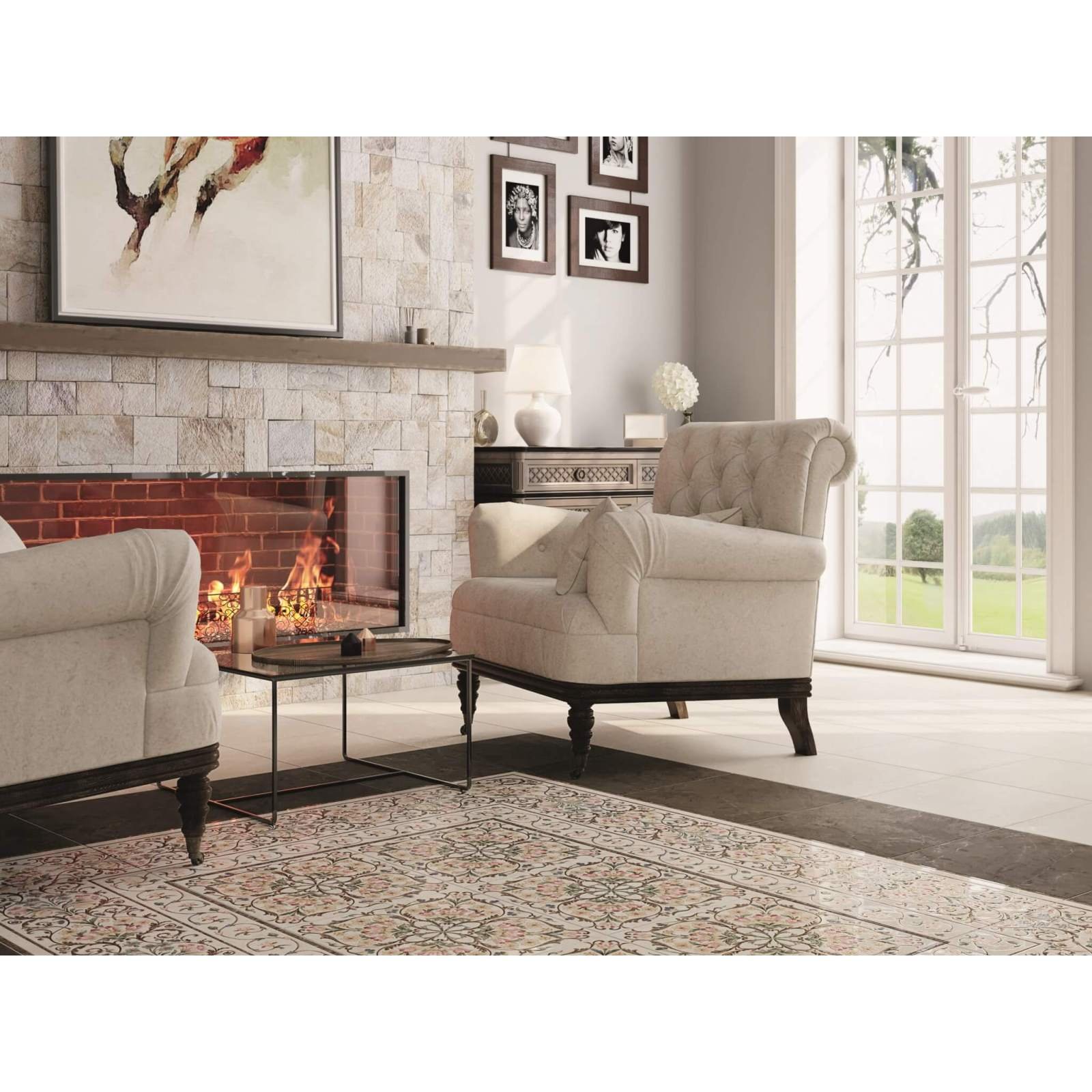 Бордюр Kerama Marazzi (Керама Марацци) Лирия лаппатированный 8х40.2 см, толщ. 8 мм, (VT/A46/SG1544L)