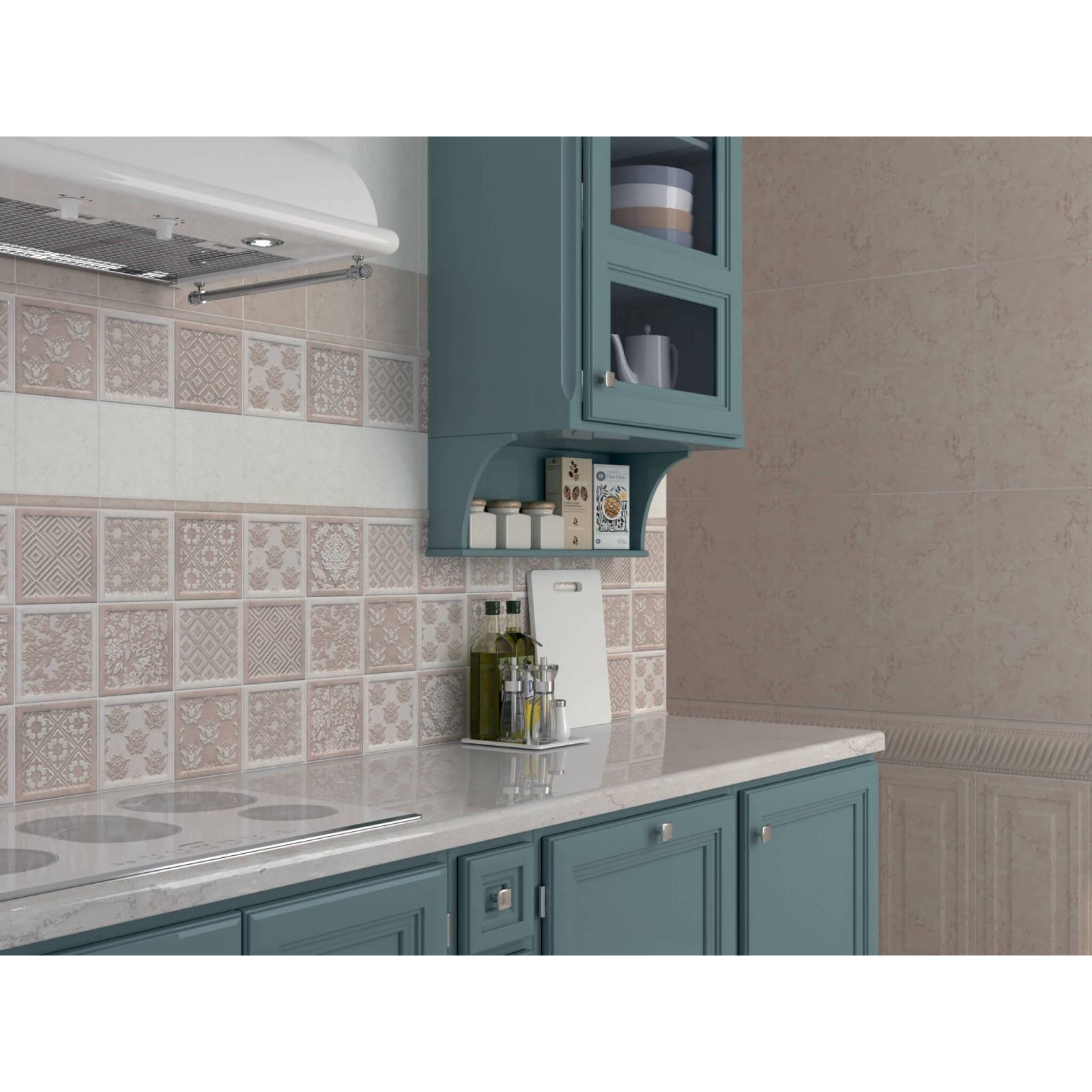 Декор Kerama Marazzi (Керама Марацци) Лонгория беж 15х15 см (OP/B96/17022)
