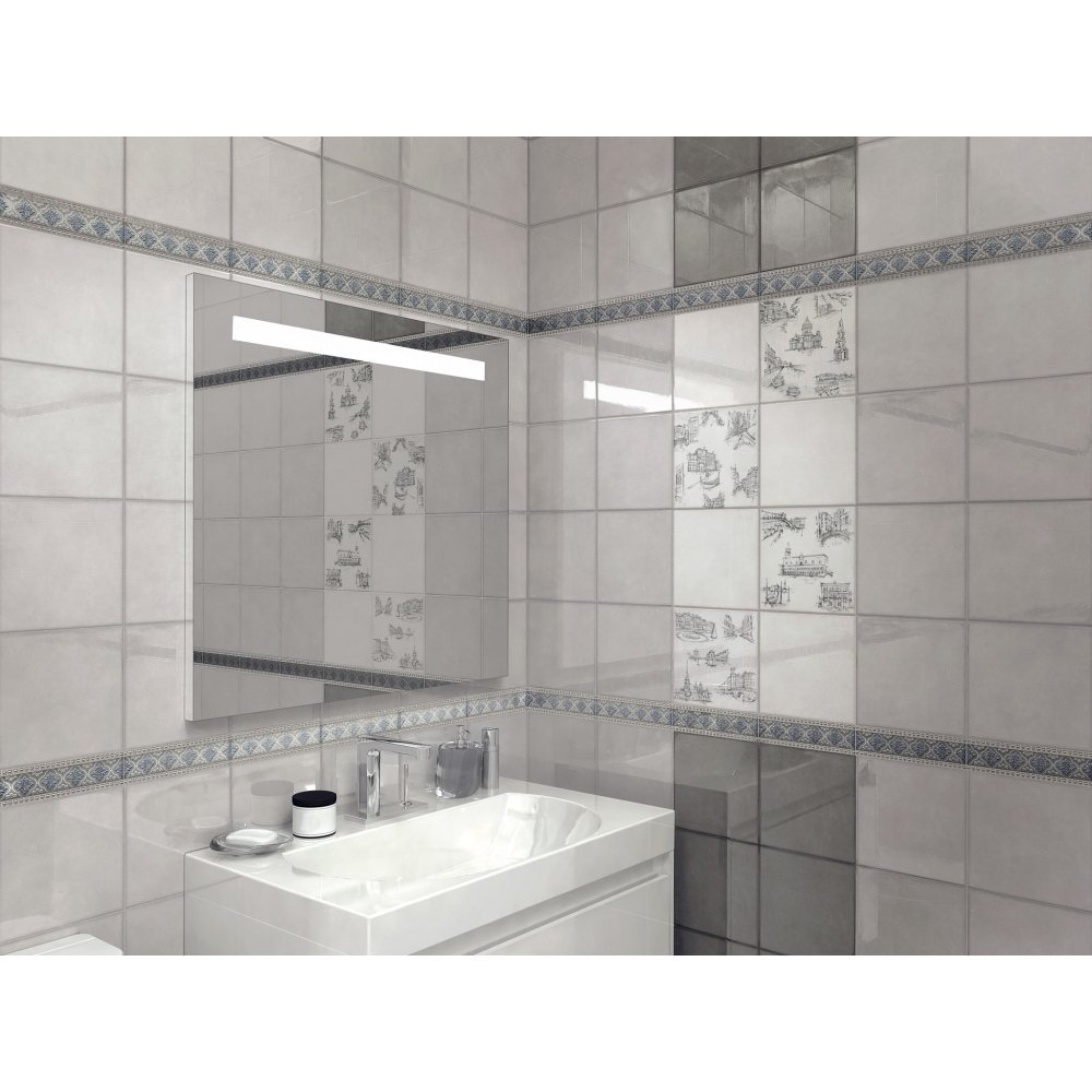 Плитка настенная Kerama Marazzi (Керама Марацци) Марчиана беж 20х20 см (5264)